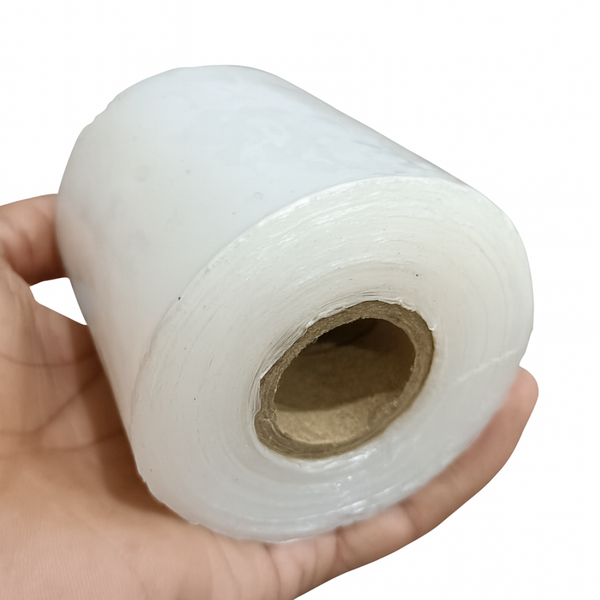 3 Inch Stretchable Grafting Tape Transparent Self-Adhesive Plant Repair Film Grafting & Plant Binding Set of 3 Hand with Size View