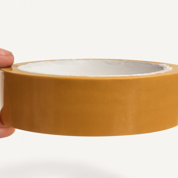 Brown packing tape  Strong adhesive tape  Sealing envelopes tape Wrapping gift tape Industrial tape for Home,Office Use & Box packing. (Manual) (Set of 12, 24mm 1inch X 65meter) Close View