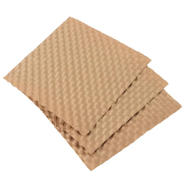 Original Kraft Paper Bubble Wrap Sheets 300mm x 400mm  Eco-Friendly Gifts Shipping and Moving Page View