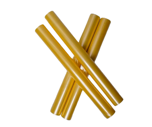 Yellow Color Notebook Covers - Pack of 4 for Stylish Protection Front Angle