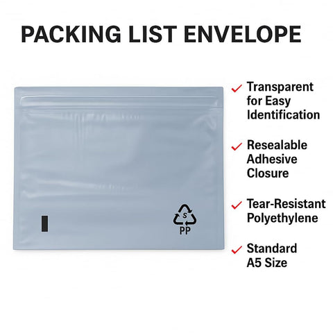 Packing list envelopes: why invoices go missing and how to stop it