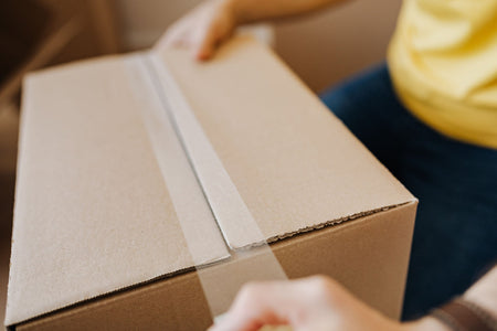 How to tape a carton so it arrives sealed, and how much tape it takes
