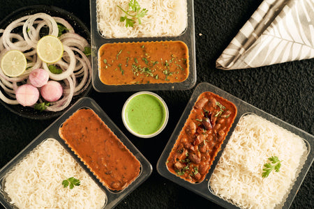 Case study: a cloud kitchen marks veg and non-veg bags with tape