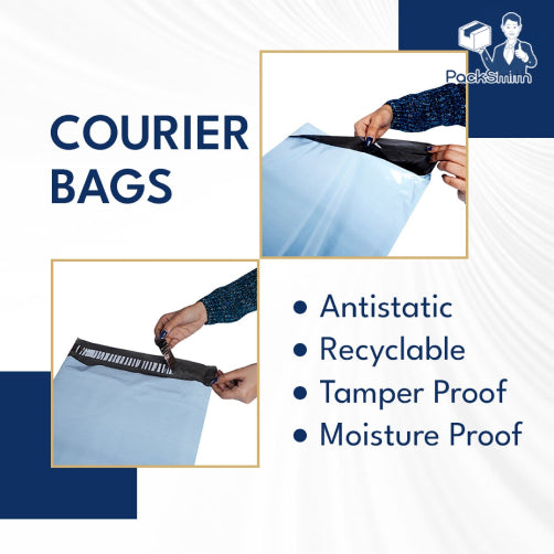 Tamper Proof Courier Bags – Plastic Polybags, All Sizes – photo 2
