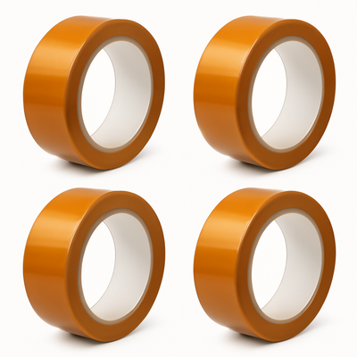 Brown Packing Tape 3 inch x 65 m – Set of 4 Rolls – photo 1
