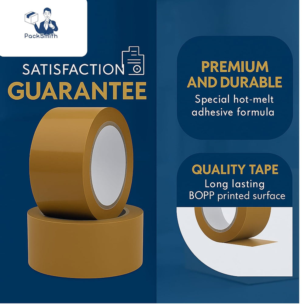 Brown Packing Tape 2 inch x 65 m – Carton Sealing – photo 6