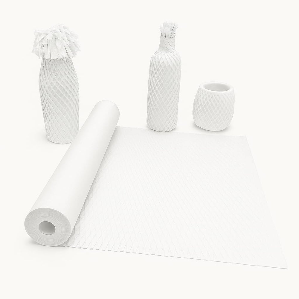 Coloured Honeycomb Paper Roll – Eco Wrap for Packing – photo 5