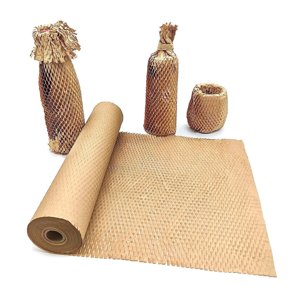 Coloured Honeycomb Paper Roll – Eco Wrap for Packing – photo 6