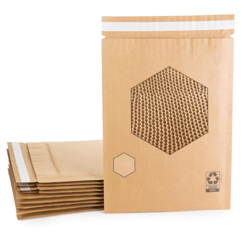 Honeycomb Paper Padded Mailers – Self Seal Envelopes – photo 1