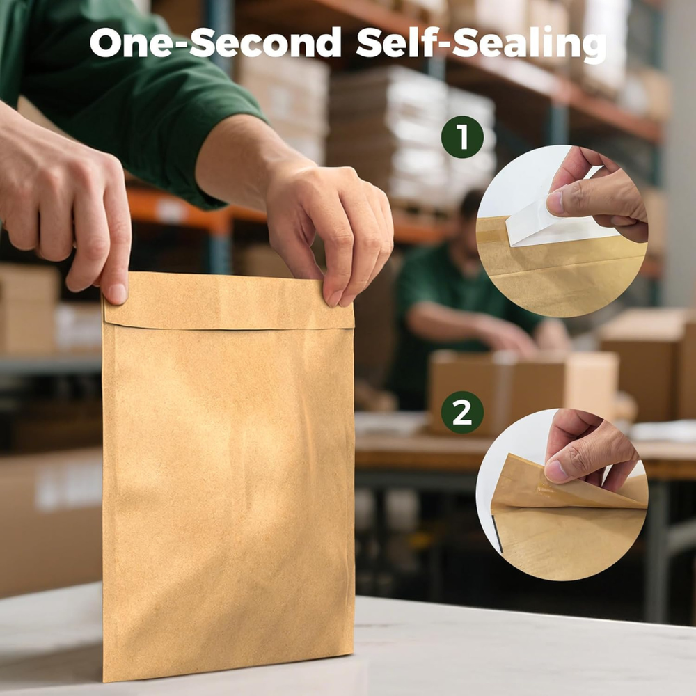 Honeycomb Paper Padded Mailers – Self Seal Envelopes – photo 3
