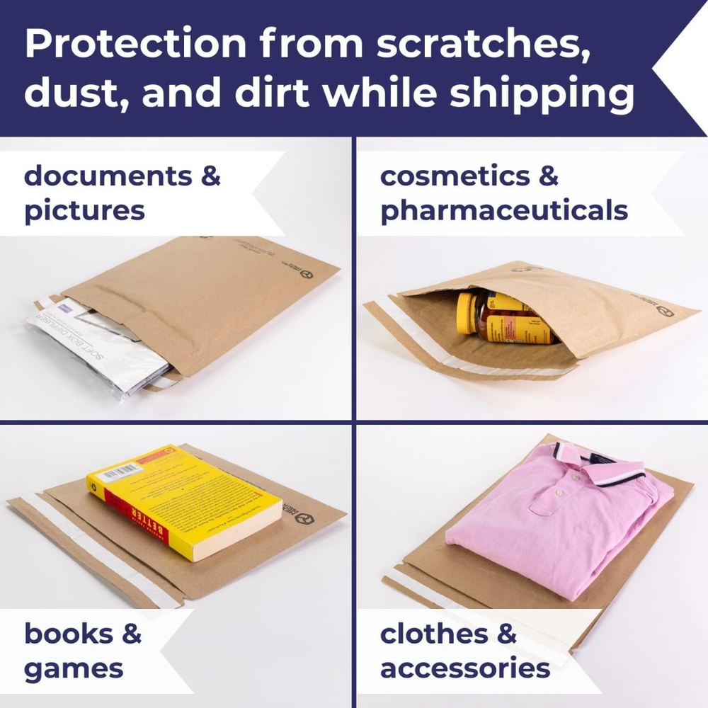 Honeycomb Paper Padded Mailers – Self Seal Envelopes – photo 6
