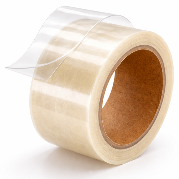 Clear Packing Tape 72 Rolls Bulk Pack Heavy Duty 2 Inch 65 Yard for Shipping Packaging Wholesale Use - 36 Bul Image View - Top Close View