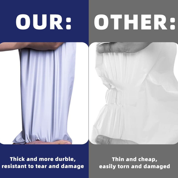 Courier Bag Temper Proof Polybag with Sealing Pod - Compare With Other Company View