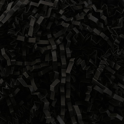 Multicolour Crinkle Paper Filler – 500 g and 1 kg – black