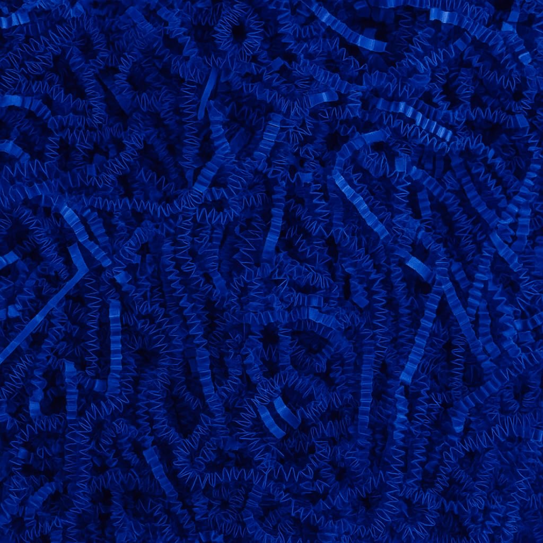 Crinkle/Shredded Paper Decorative for Packaging, Gift Wrapping, Crafts & Party Filler - Blue Color Paper View