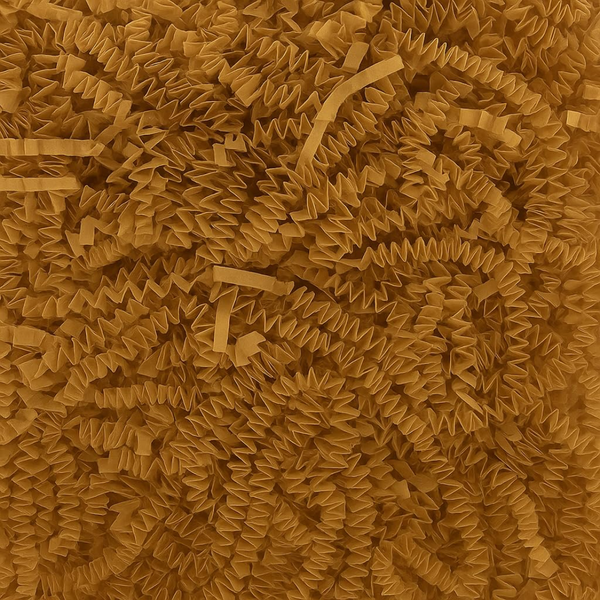 Crinkle/Shredded Paper Decorative for Packaging, Gift Wrapping, Crafts & Party Filler - Brown Color Paper View