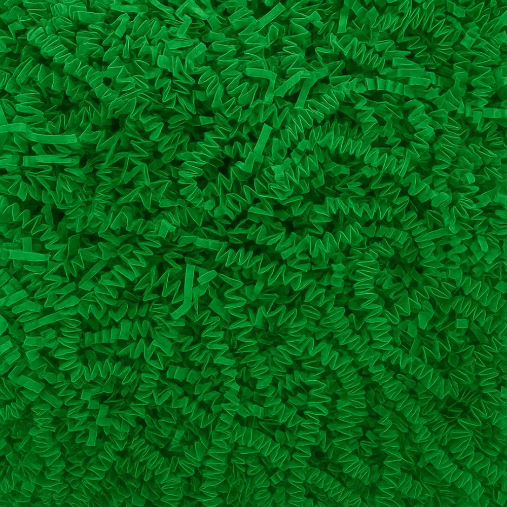 Multicolour Crinkle Paper Filler – 500 g and 1 kg – green