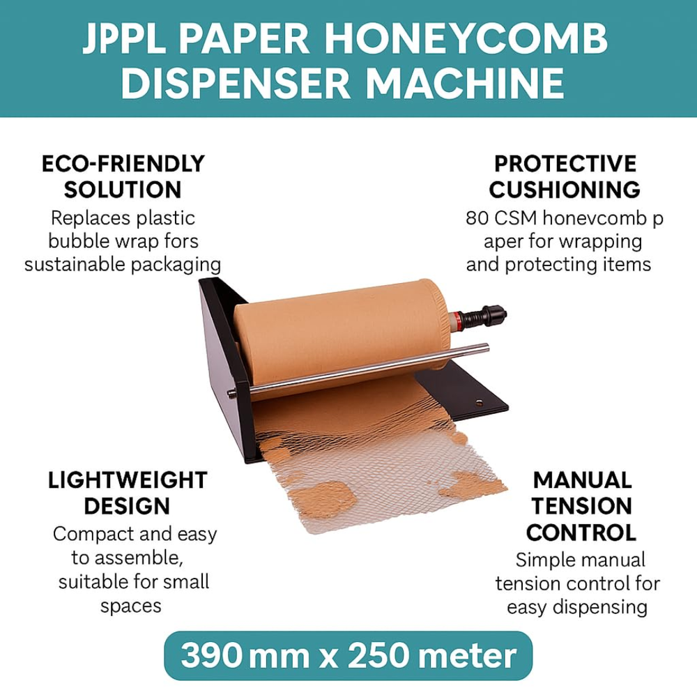 Honeycomb Paper Dispenser – 250 m Cushioning Wrap – photo 4