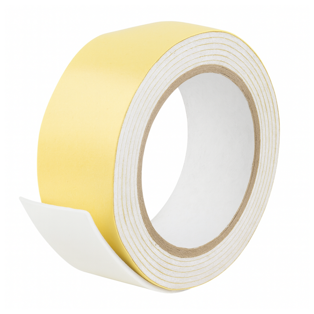 Double Sided Foam Mounting Tape 2 inch x 2.5 m, Set of 6 – both side open view