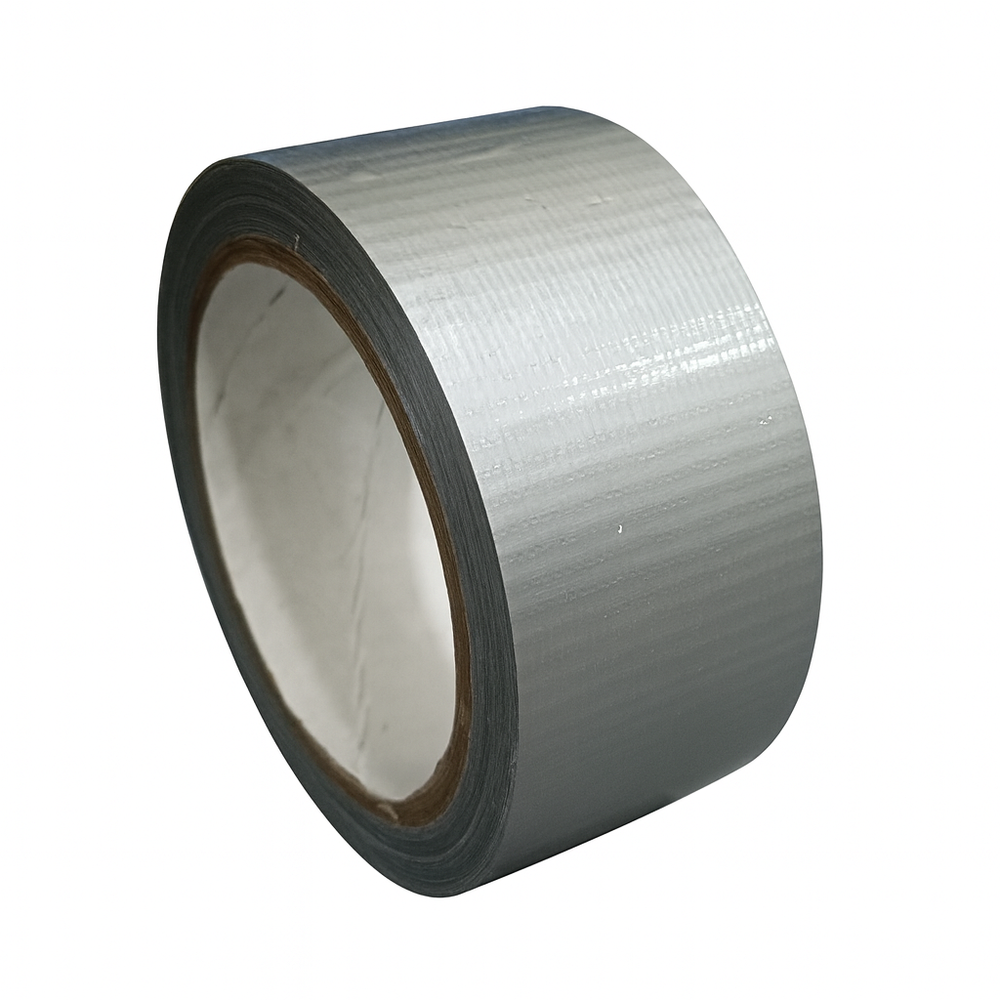 Grey Duct Tape 2 inch x 20 m – Waterproof, Set of 6 – 6 pack, top side view