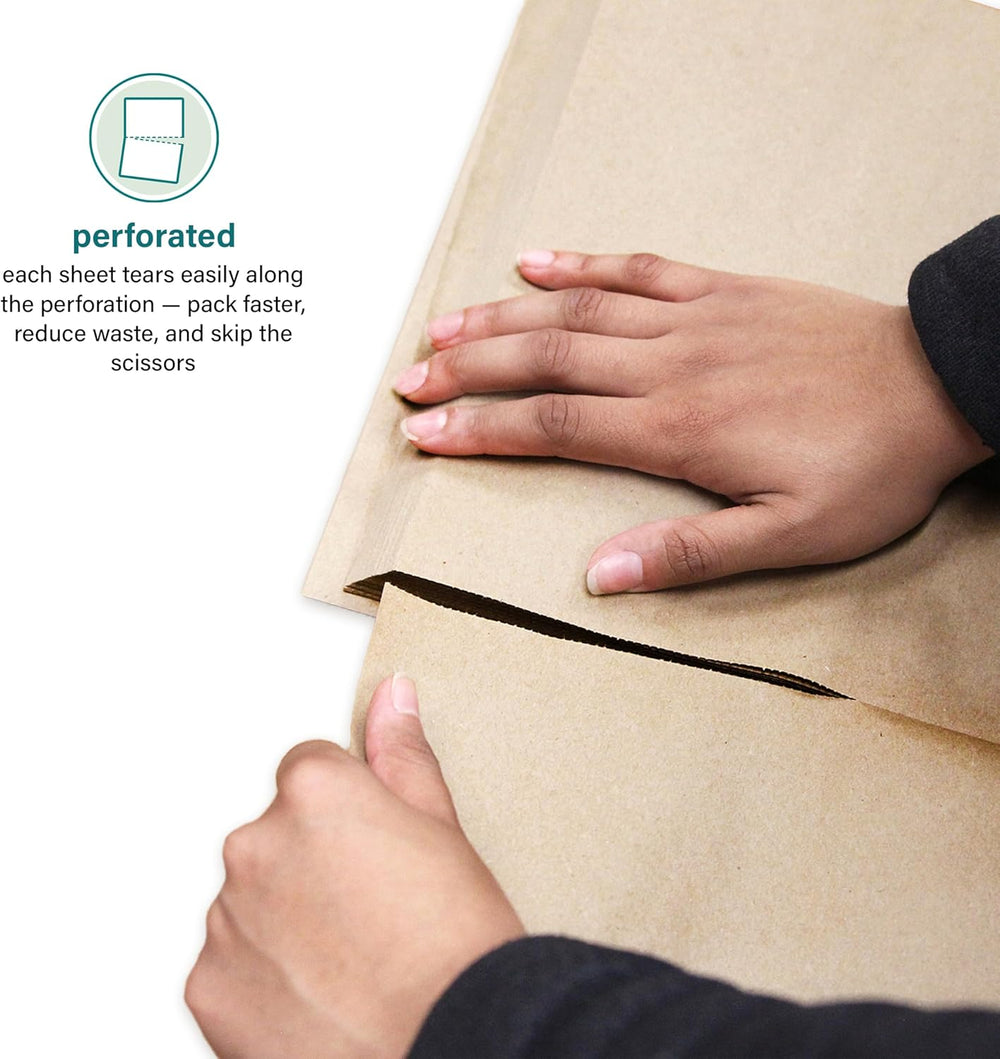 Fanfold Void Fill Paper 15 inch x 150 m – Brown – photo 3