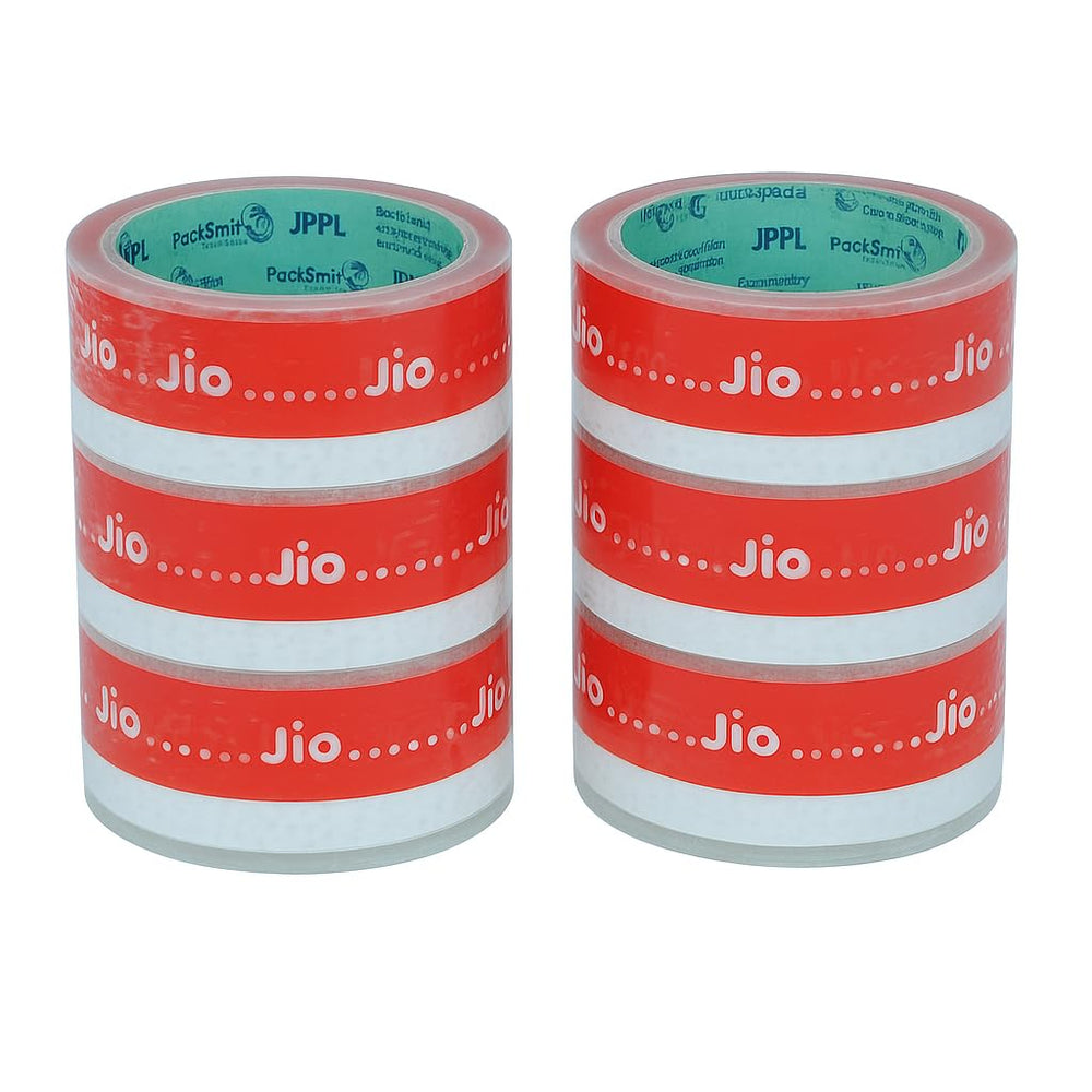 Printed Tape for JioMart Sellers – 2 inch, Set of 6 – photo 1