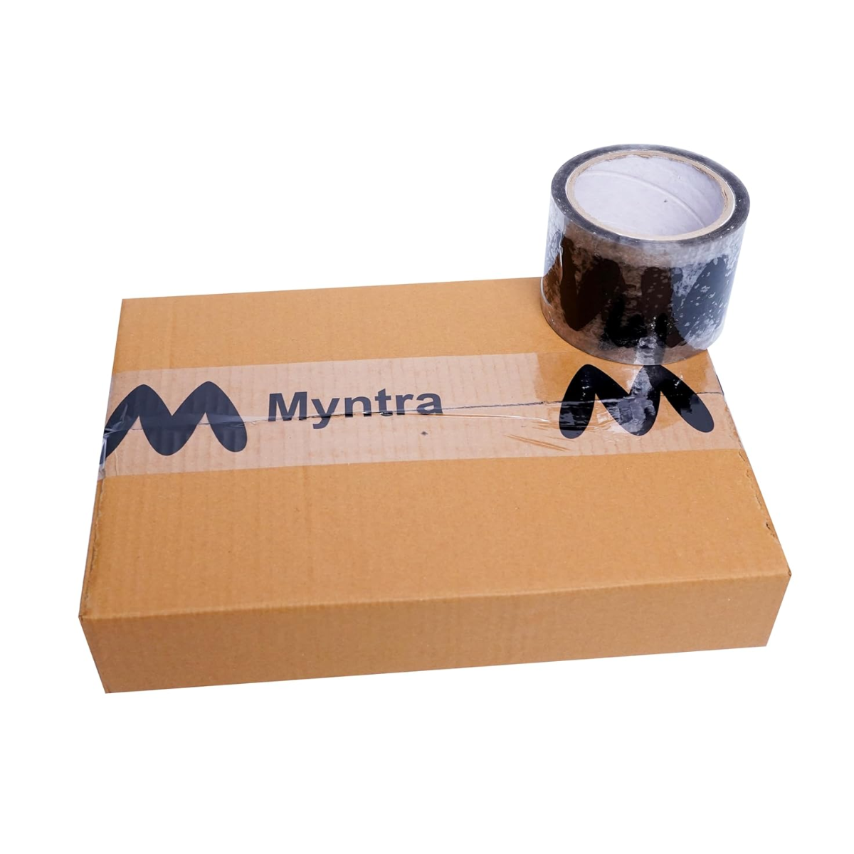 Myntra packaging tape 3 inch x 65 meter packaging material for small business set of 4 Packing View