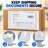 JPPL Export Quality Transparent Packing Shield Envelopes, 5.5 x 10 Inch, Strong Self-Adhesive - 1000 Pcs