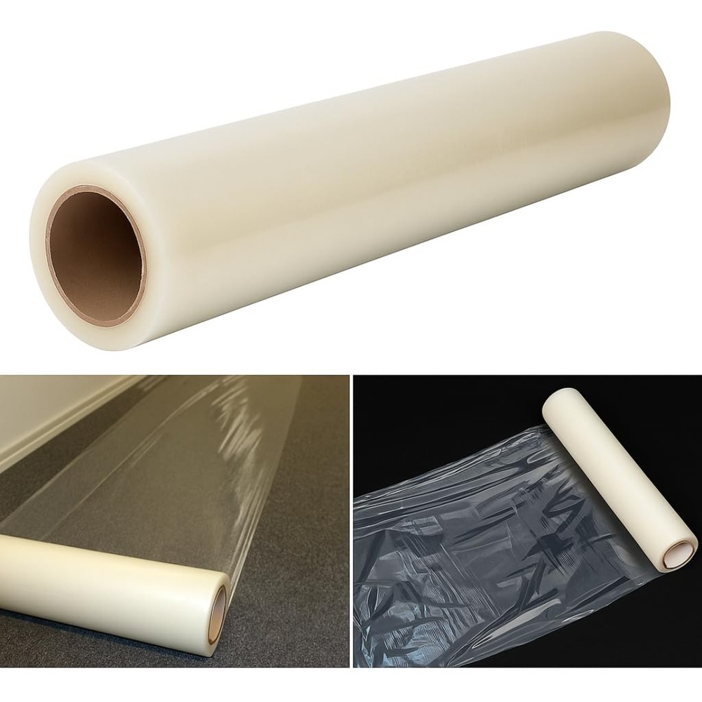 Surface Protection Film 610 mm x 100 m (2 ft Roll) – action view