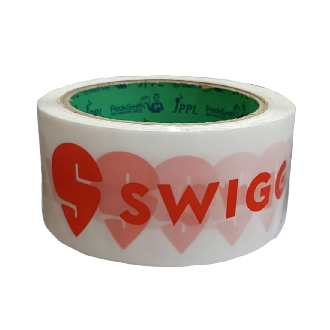 Swiggy Food Packaging Tape | Very Strong Adhesive Tape For Small Food - Top Side View