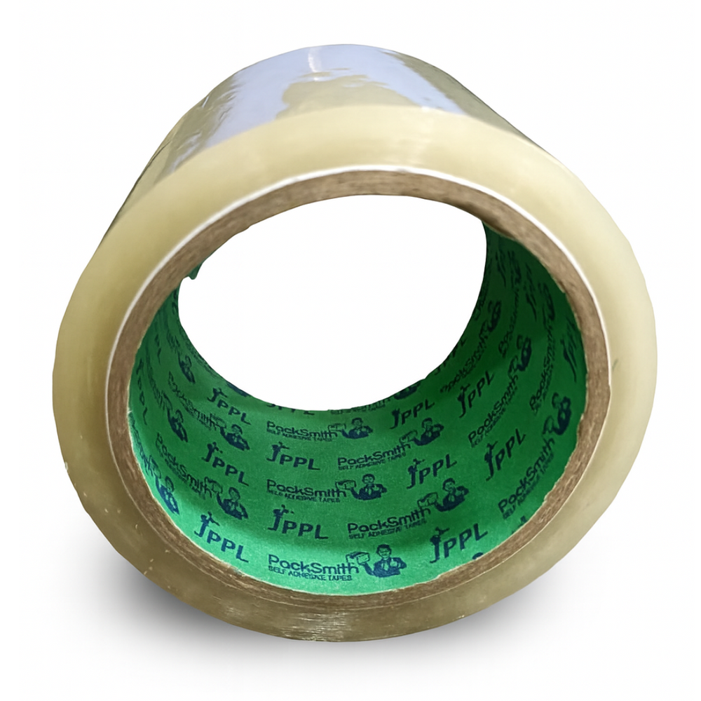 Clear Cello Tape 3 inch x 65 m – Set of 4 Rolls – photo 2