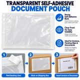 JPPL Export Quality Transparent Packing Shield Envelopes, 5.5 x 10 Inch, Strong Self-Adhesive - 1000 Pcs
