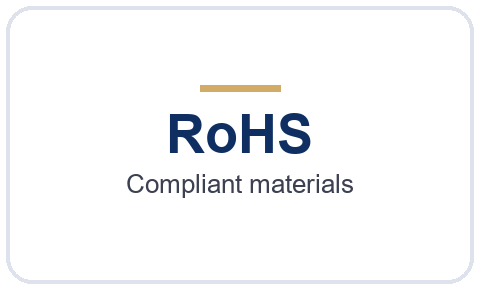 RoHS compliant materials