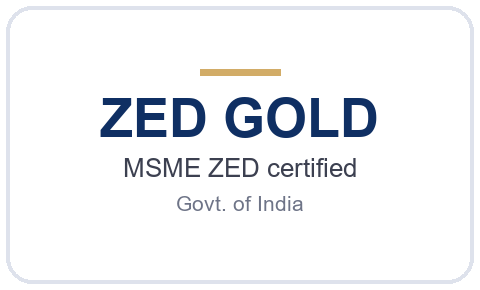 ZED Gold, MSME ZED certified
